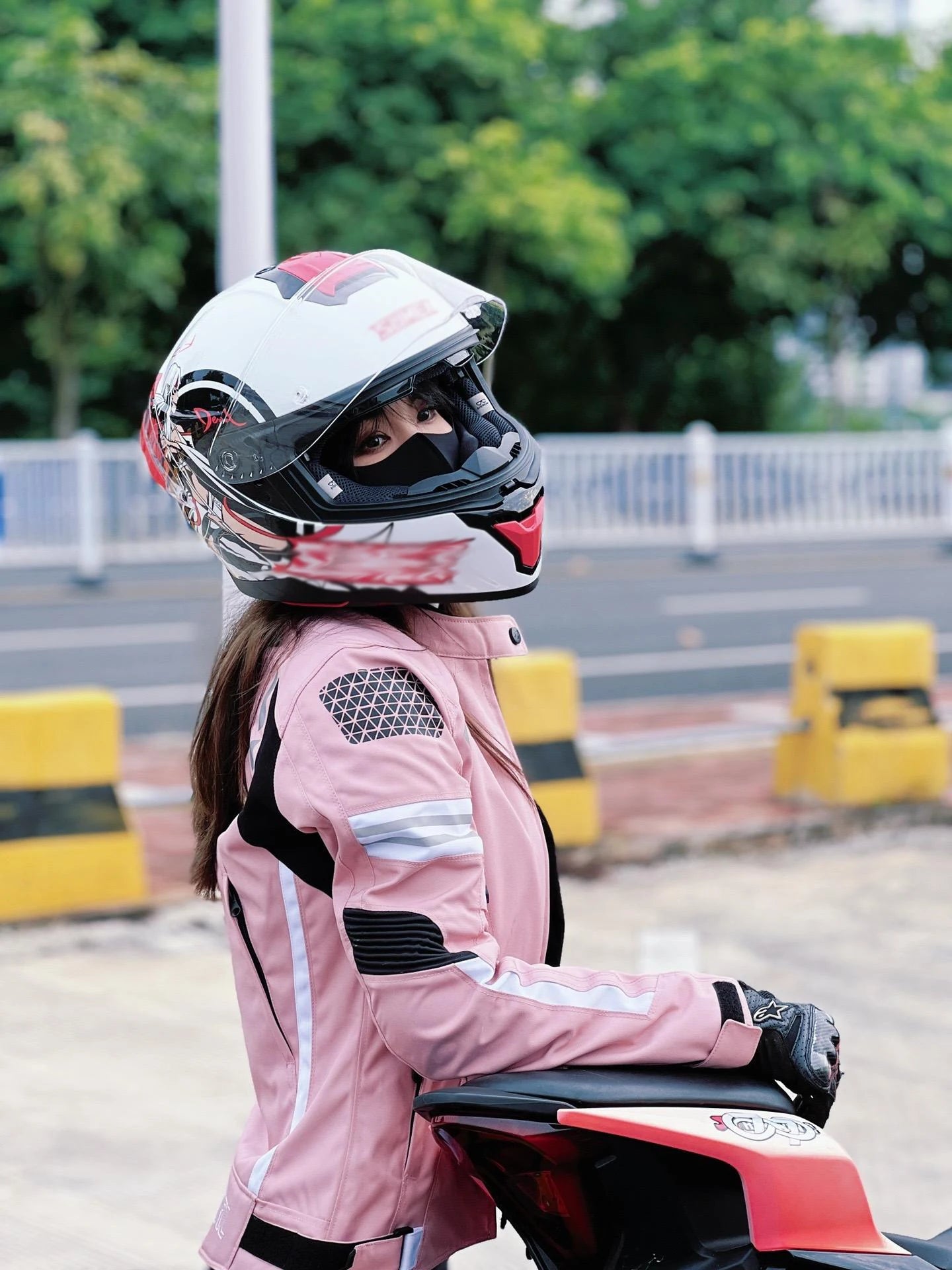 Riding Motocross Enduro Racing Jacket Moto Jacket Windproof Coldproof Motorbike Clothing Women Motorcycle Jacket Suit