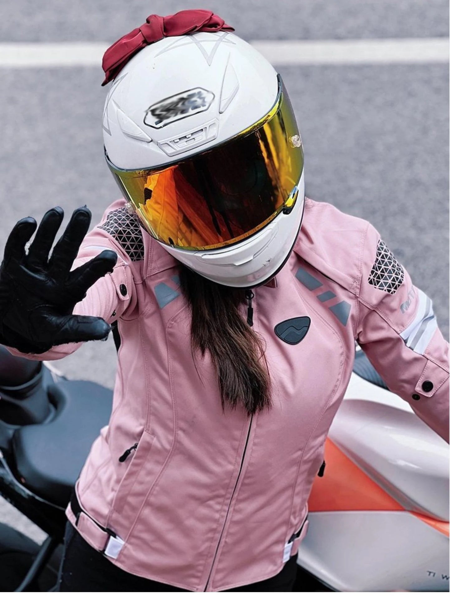 Riding Motocross Enduro Racing Jacket Moto Jacket Windproof Coldproof Motorbike Clothing Women Motorcycle Jacket Suit