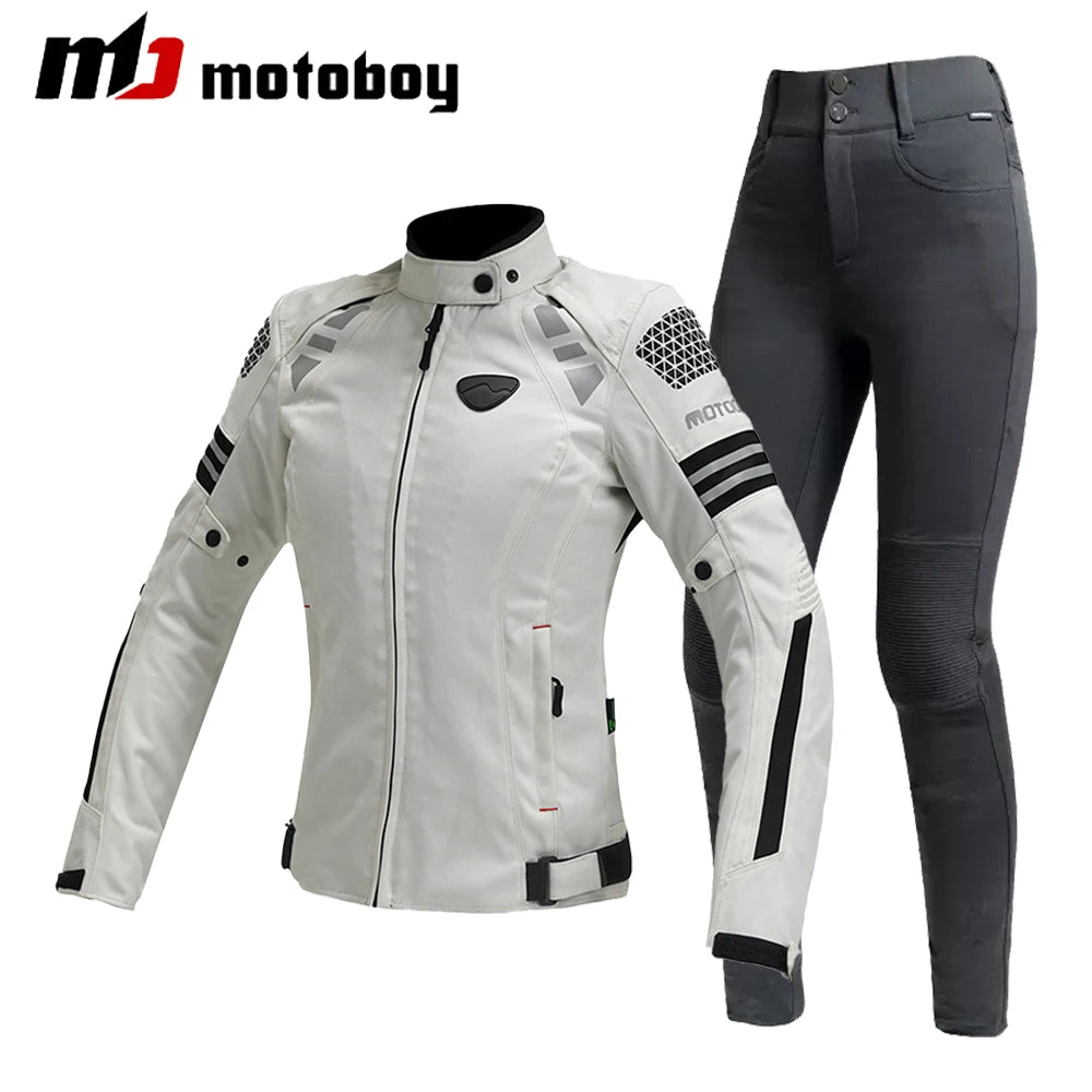 Riding Motocross Enduro Racing Jacket Moto Jacket Windproof Coldproof Motorbike Clothing Women Motorcycle Jacket Suit