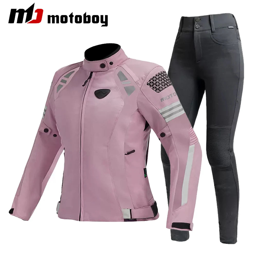Riding Motocross Enduro Racing Jacket Moto Jacket Windproof Coldproof Motorbike Clothing Women Motorcycle Jacket Suit