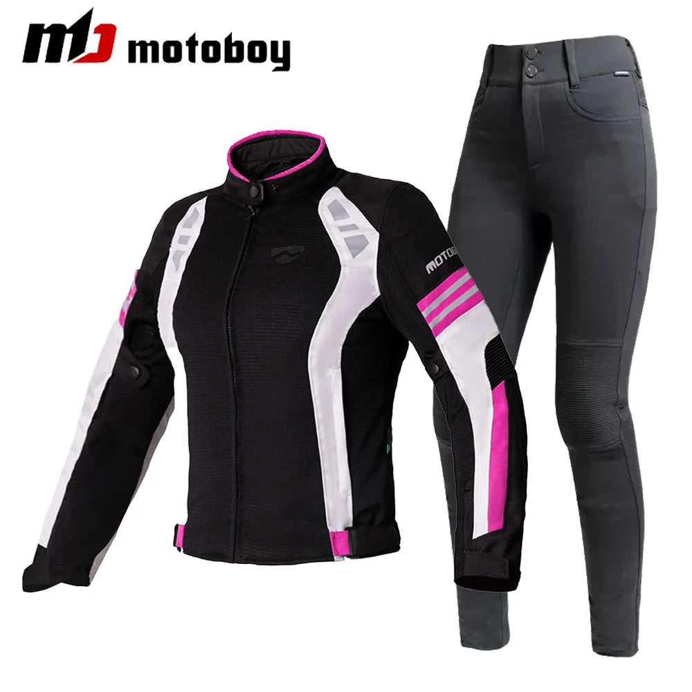 Riding Motocross Enduro Racing Jacket Moto Jacket Windproof Coldproof Motorbike Clothing Women Motorcycle Jacket Suit