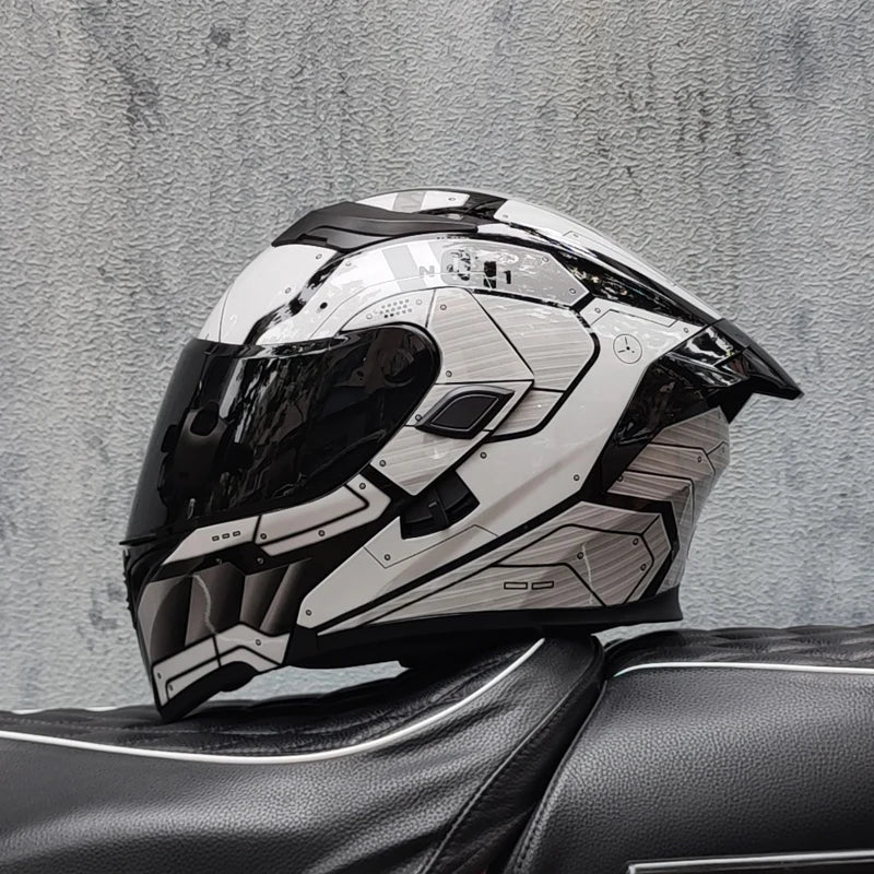 ORZ Motorcycle helmets Double Visors Modular Flip Up helmet DOT approved Full face casque moto racing Motocross helmet DOT