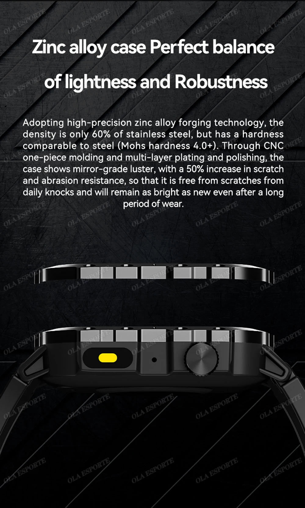 2025 New SmartWatch Men For Women Militray Outdoor GPS Track Sport Watches Heart Rate Sleep Waterproof Smart Watch IOS Android