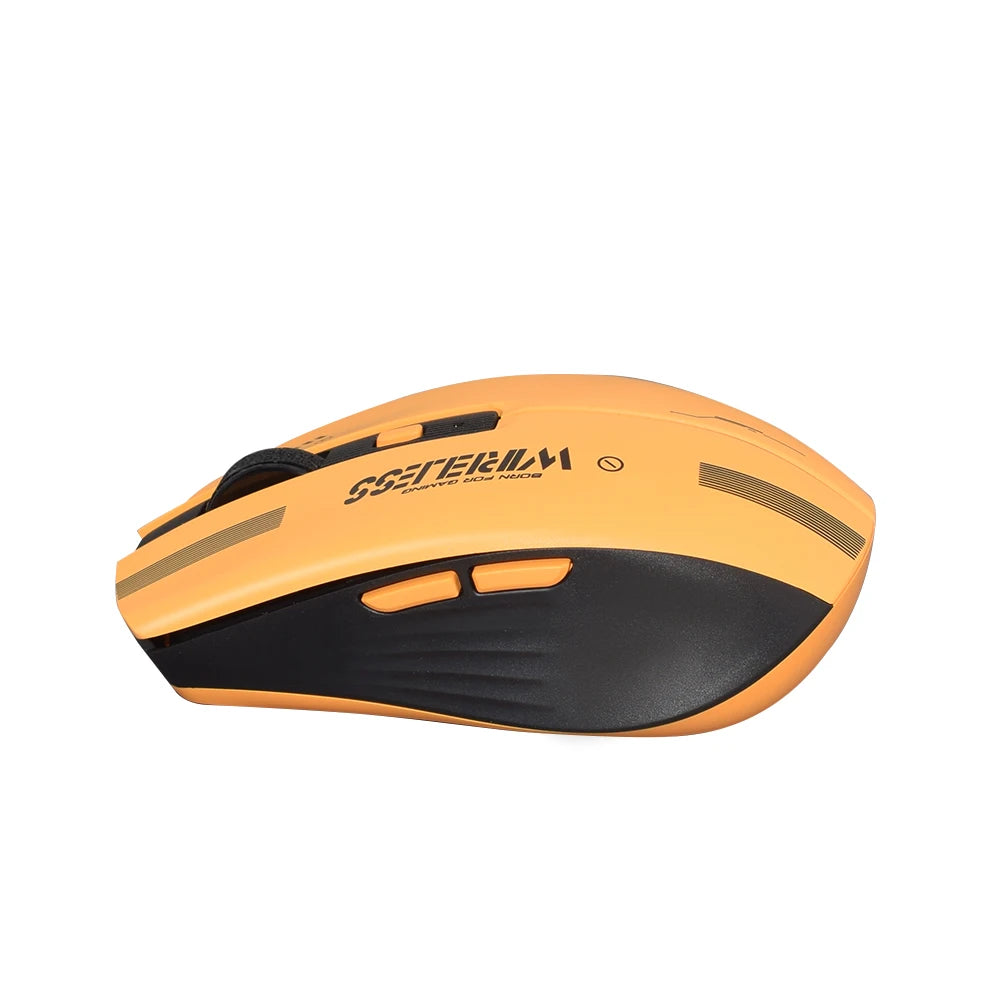 LT-T19 Ergonomic Rechargeable Gaming Mouse USB 2.4G Wireless RGB Light Desktop PC Computers Notebook Laptop Mice