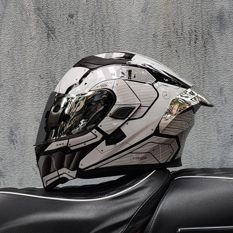 ORZ Motorcycle helmets Double Visors Modular Flip Up helmet DOT approved Full face casque moto racing Motocross helmet DOT