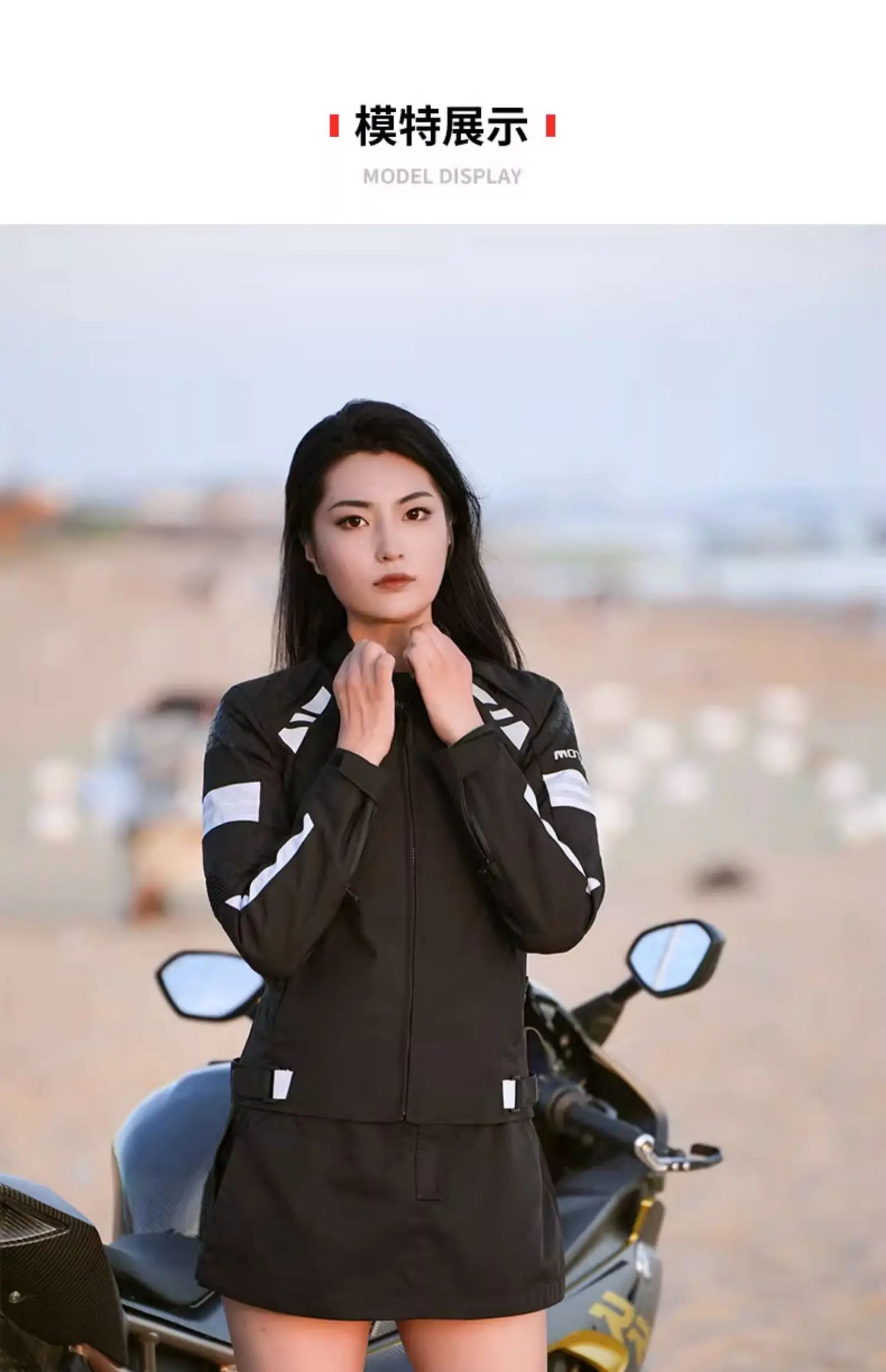 Riding Motocross Enduro Racing Jacket Moto Jacket Windproof Coldproof Motorbike Clothing Women Motorcycle Jacket Suit
