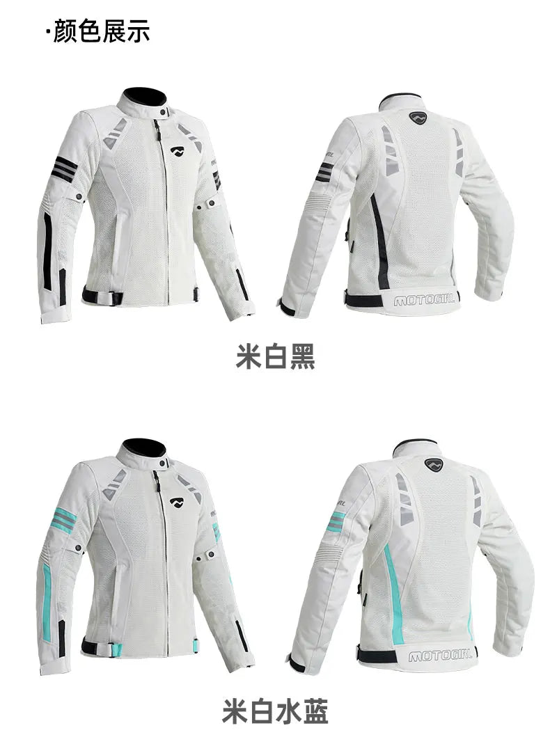 Riding Motocross Enduro Racing Jacket Moto Jacket Windproof Coldproof Motorbike Clothing Women Motorcycle Jacket Suit