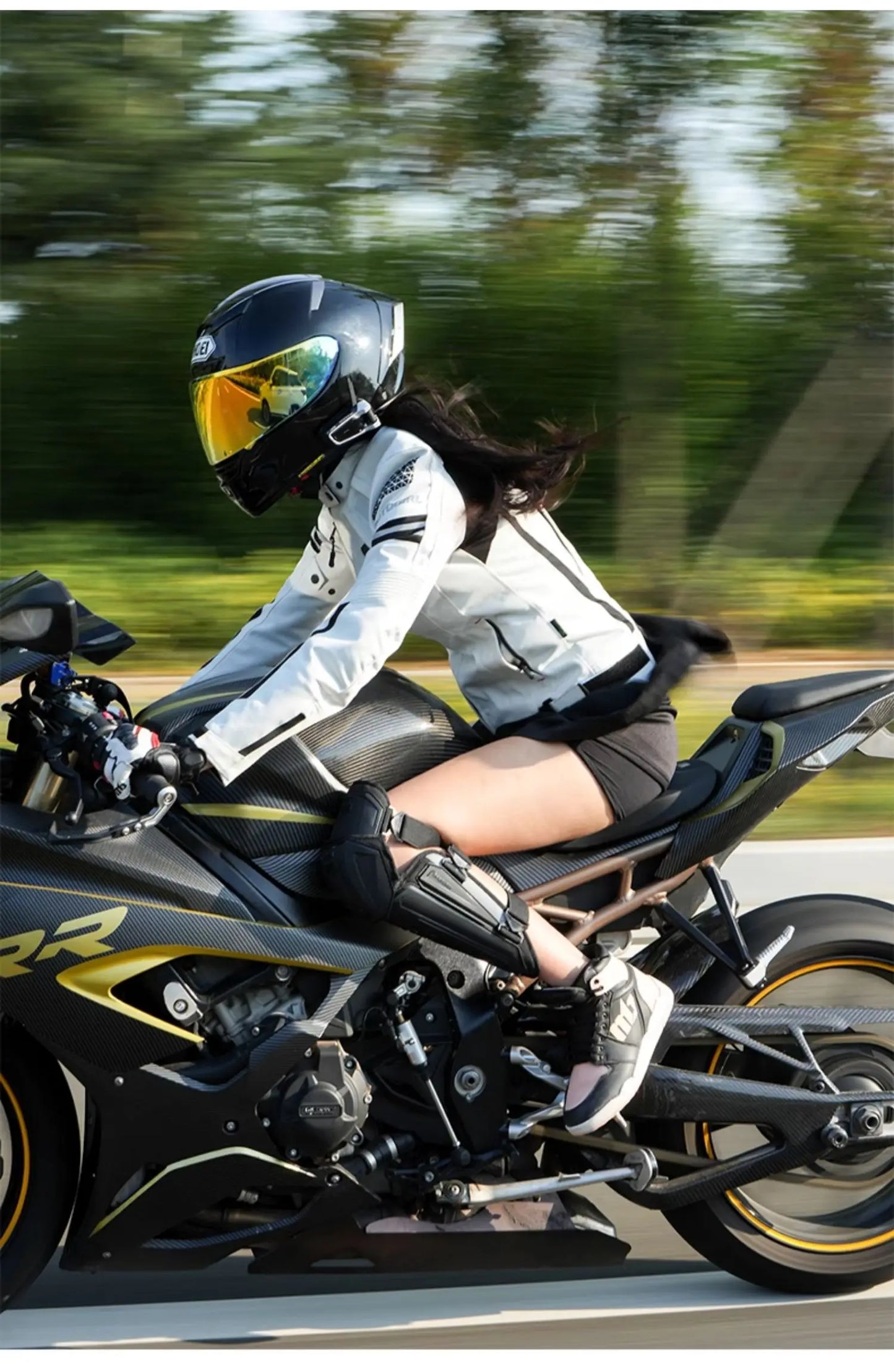 Riding Motocross Enduro Racing Jacket Moto Jacket Windproof Coldproof Motorbike Clothing Women Motorcycle Jacket Suit