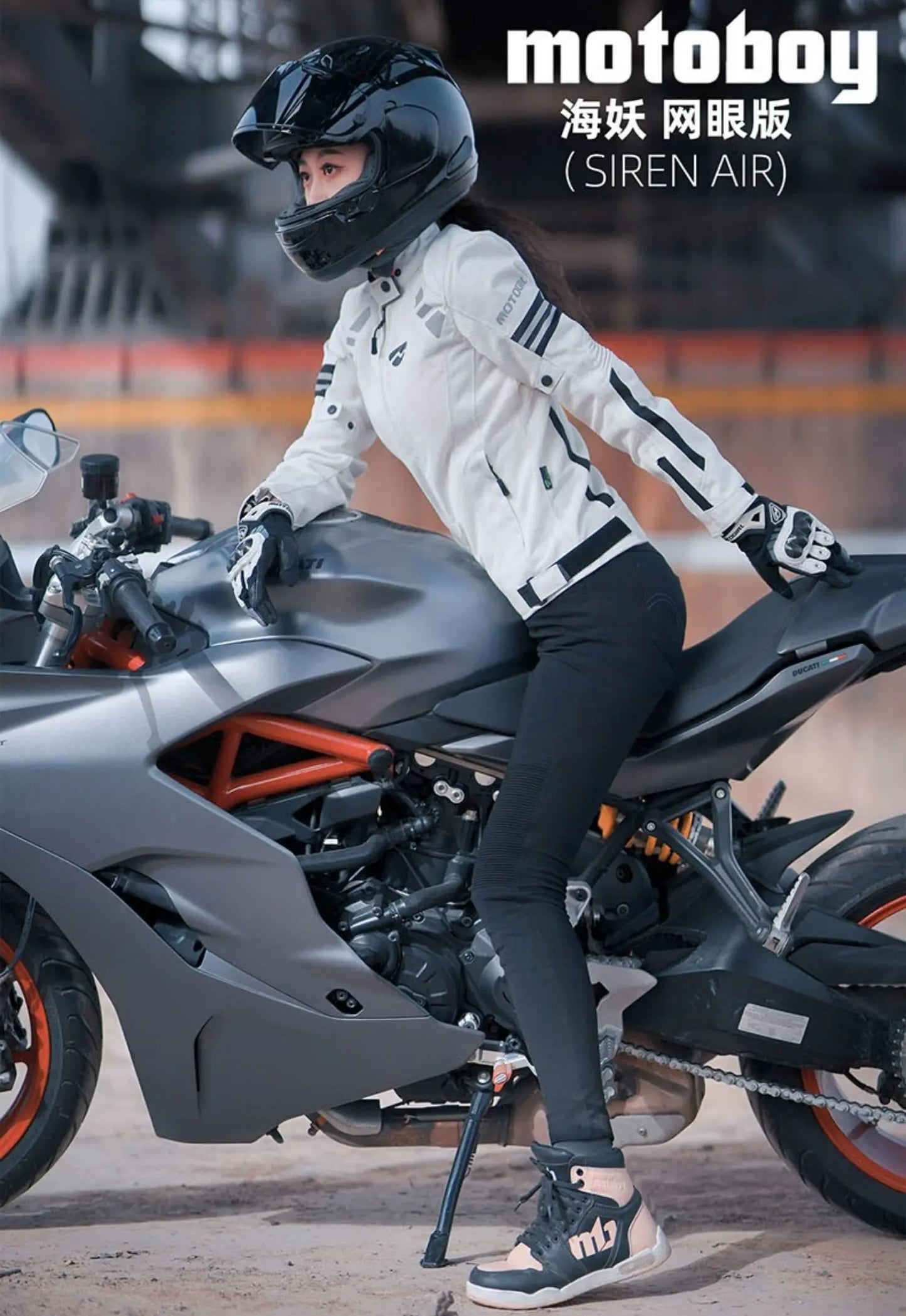 Riding Motocross Enduro Racing Jacket Moto Jacket Windproof Coldproof Motorbike Clothing Women Motorcycle Jacket Suit